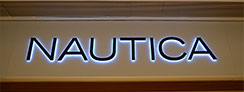 Luxurious LED Stainless Steel Backlit Business Signs