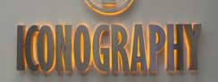 LED Stainless Steel Backlit Business Signs